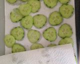 A picture of step 4 of Perfect Cucumber Sandwiches.