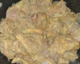 A picture of step 6 of Malai chicken.
