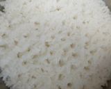 A picture of step 2 of Masa in frying pan.