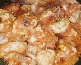A picture of step 4 of Chicken karahi.