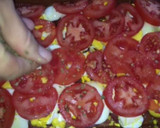 Foto del paso 7 de la receta: Huevos (duros) con tomate (pera) gratinados. ¡Pedazo cena!
