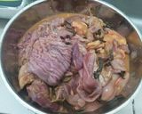 Gambar langkah 2 resipi Perut ikan sambal lada.