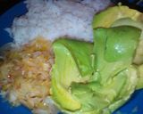 A picture of step 3 of Plain rice and cabbage.