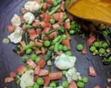 A picture of step 6 of Indian Winter Minestrone.