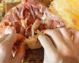Hình bước làm 4 của món Miến đùi gà chọi
