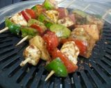 A picture of step 3 of Peri peri paneer tikka.