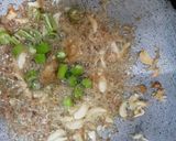 A picture of step 2 of Chilli paneer semi gravy.