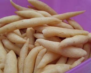 Bidaran keju (cendol keju) - Step 6