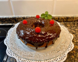 Foto del paso 20 de la receta: Bizcocho de mantequilla y naranja con ganache de chocolate
