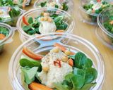 Foto del paso 5 de la receta Ensalada con hummus y crudites