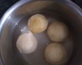 A picture of step 4 of Suji Dahi Bhalle in Appe Pan.