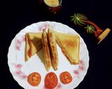A picture of step 8 of Cheese Tomato Sandwich.