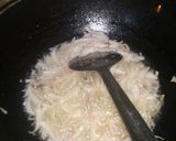 A picture of step 2 of Kachri qeema.