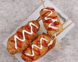 Foto langkah ke 8 dari resep Corndog Mozzarella Sosis.