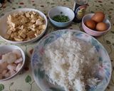 Foto del paso 1 de la receta Arroz basmati con pechuga de pollo y guisantes