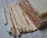 Foto del paso 9 de la receta: Sandwichs de miga de jamón, queso y algo más