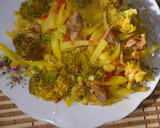 Foto del paso 4 de la receta: Olluquito con mollejas