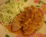A picture of step 4 of Ginger Pork Saute (Shogayaki).