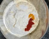A picture of step 1 of Diwali Special Crispy Besan Sev.