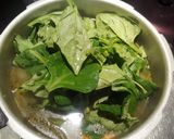 Foto del paso 1 de la receta: Crema de espinacas y verduras