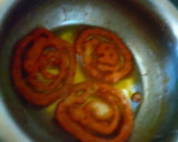 A picture of step 4 of Instant Jalebi.