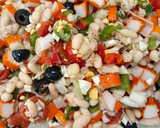 Foto del paso 4 de la receta: Ensalada de alubias blancas con vinagreta