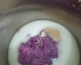 Foto langkah ke 3 dari resep Puding Ubi Ungu Spesial.