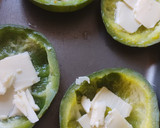 Foto del paso 2 de la receta: Zapallitos rellenos de proteína de soja con verdura (vegano)