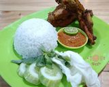 Foto langkah ke 4 dari resep Sambal Pecel Ayam/Lele Pinggir Jalan.