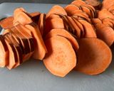 Foto do passo 1 de Batata Doce assada 🍠