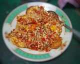 Foto langkah ke 4 dari resep Telur Ceplok dan Teri Sambal Rebus.