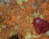 Une image de l'étape 3 de Soupe aux lentilles corail.