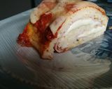 Tésztás, sajtos omlett recept fázis 9 fotója
