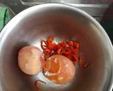 Spicy salted egg tahu tempe #homemadebylita langkah memasak 3 foto