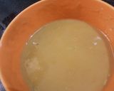 A picture of step 4 of Besan ka guad wala chila.