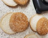 A picture of step 4 of My Sriraha Chicken Breast in a toasted bun.