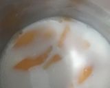 A picture of step 1 of Mango milkshake.