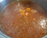 Csirkés-zöldséges paradicsomleves recept fázis 4 fotója