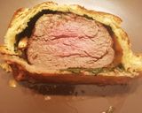 Une image de l'étape 10 de Filet de bœuf en croûte de feuilletage.