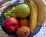 A picture of step 1 of Fruit salad.