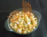 क्रिस्पी कारमेलिज़ेड साबूदाना (Crispy caramelized sabudana recipe in hindi) रेसिपी चरण 6 फोटो