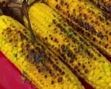 A picture of step 10 of Charred corn, green chilli and lime.