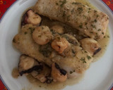 Foto del paso 8 de la receta: Merluza en salsa con pulpo y gambas
