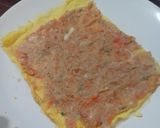 Foto langkah ke 3 dari resep Egg Chicken Roll Panggang Teflon.