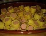 Foto del paso 28 de la receta: Bocaditos de panqueques y salchichas