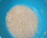 A picture of step 1 of Sugar cane juice Rice.