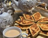صورة لخطوة 1 من وصفة لبراج 🌷 المثقبة بالتمر