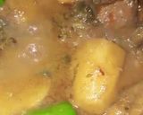A picture of step 6 of مکس سبزی گوشت.