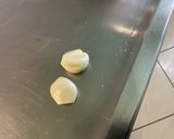 Une image de l'étape 9 de Flan aux champignons, magret de canard et courgette.