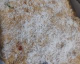 A picture of step 9 of Fruity Coconut Crumble Squares.